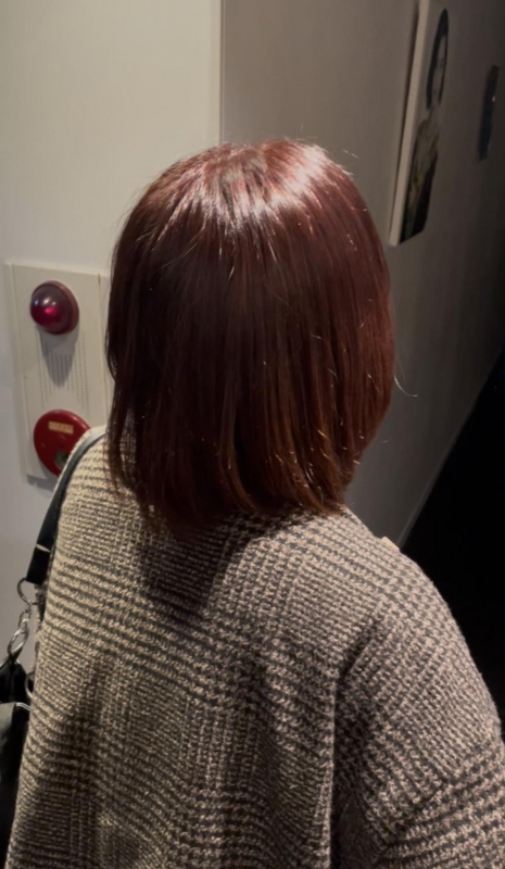 ブリーチなしでも透明感抜群！ピンクブラウン