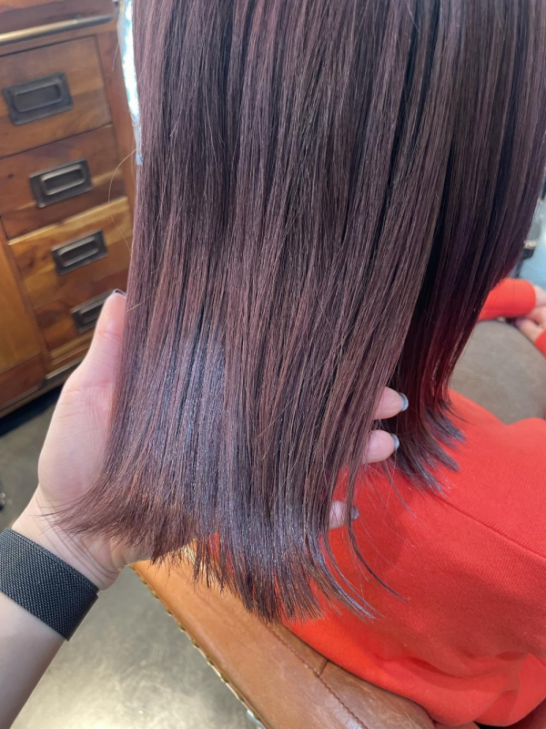 大人可愛い◎カシスピンクカラー