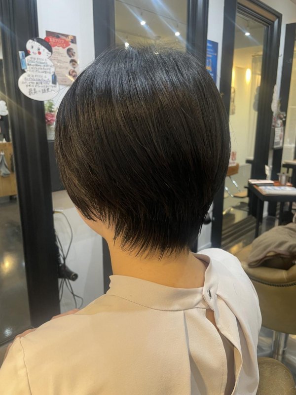 ショートスタイルお任せください♪