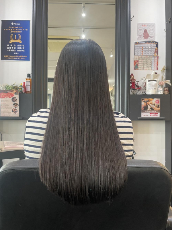 髪質改善で美髪へ