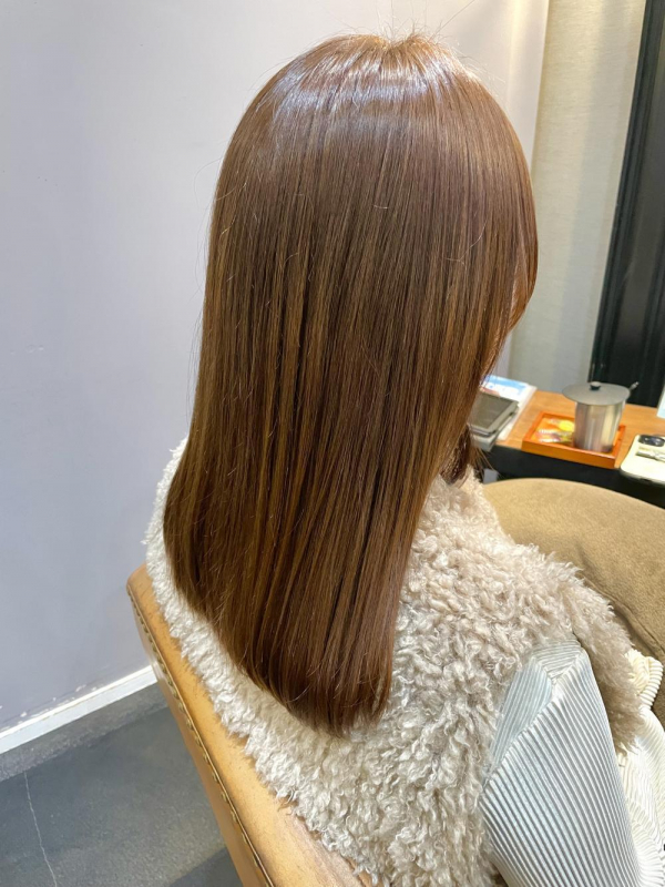 ダブルカラーでシアーブラウンカラー☆