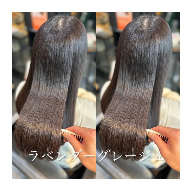 春らしく艶っぽい大人カラー