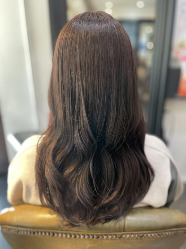 柔らかカラー☆ラベンダーブラウン
