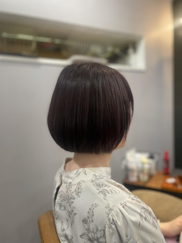 甘くなりすぎないピンクカラー☆