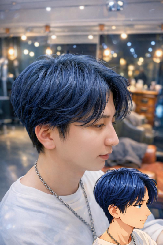 ナチュラルセンターパート流行ってます