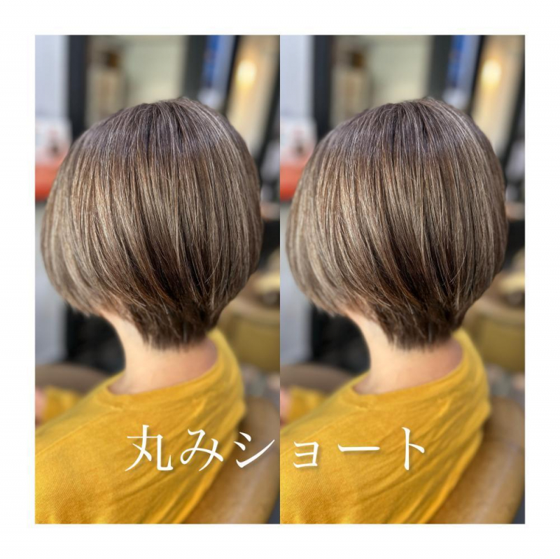 大人女性に人気の美シルエットショート