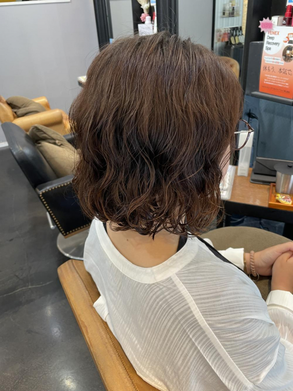 湿気を味方に☆パーマスタイル