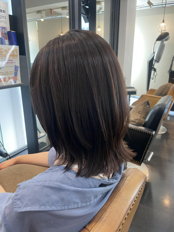 秋を先取り☆ラベンダーブラウン