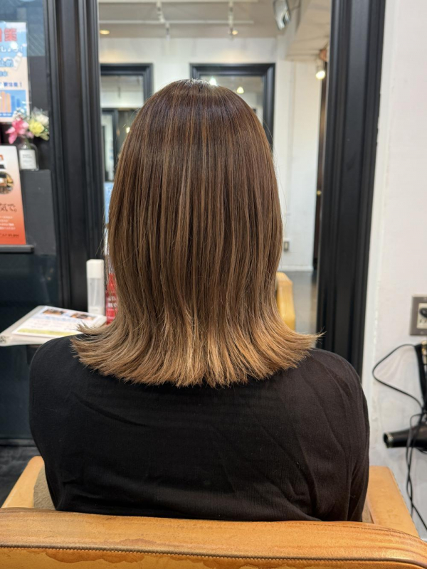 スタイリングが楽しいヘアスタイル♪