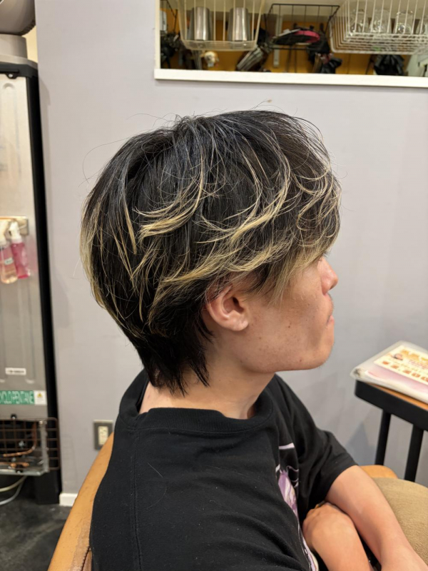 秋に似合う軽やかメンズマッシュ