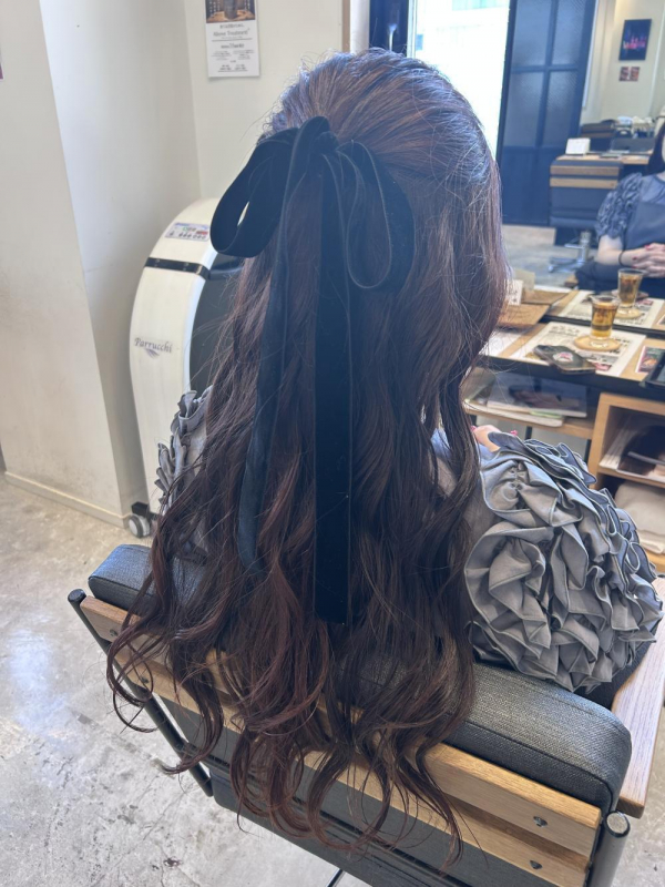 ヘアアレンジも得意です◎