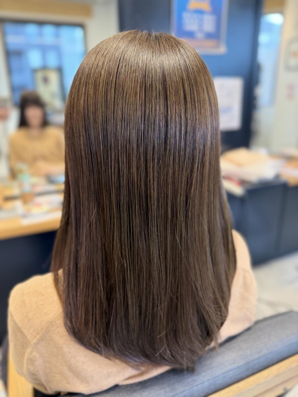 素髪のようなツヤ◎髪質改善ケア