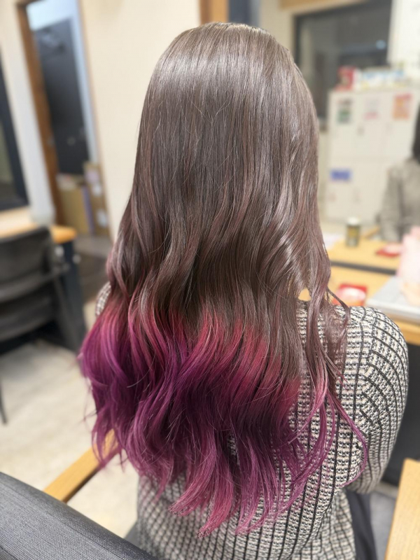 冬に映える！大人ピンクバイオレット