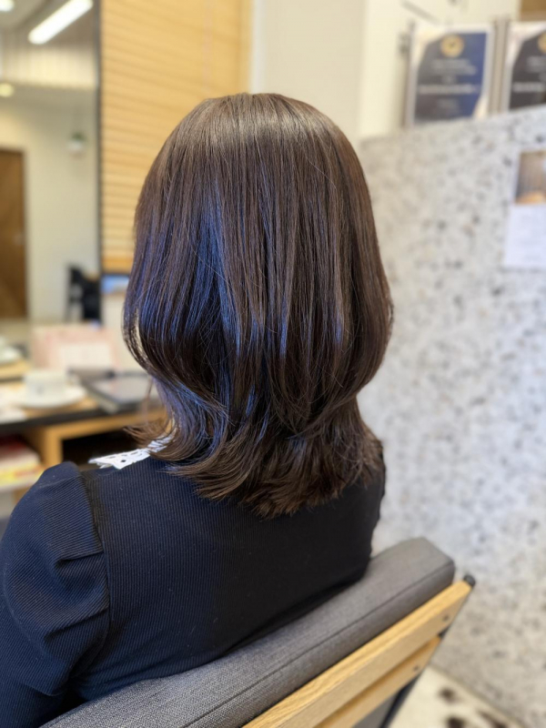 自然な動きで軽やか！外ハネボブ