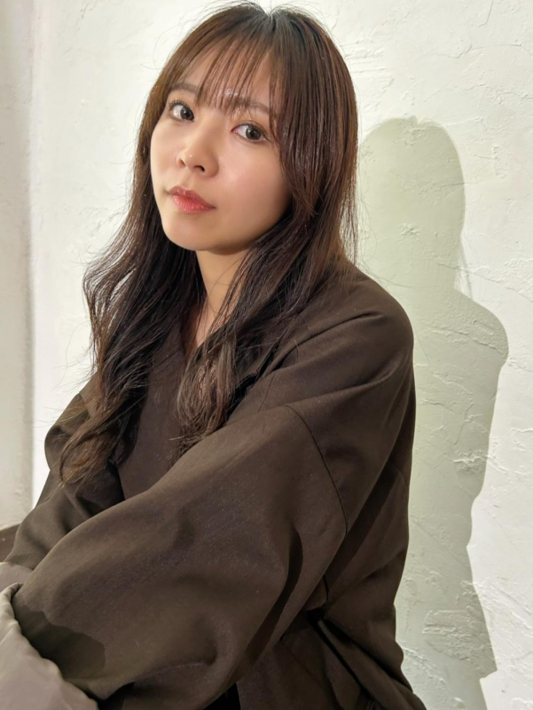 ブラウン艶カラー