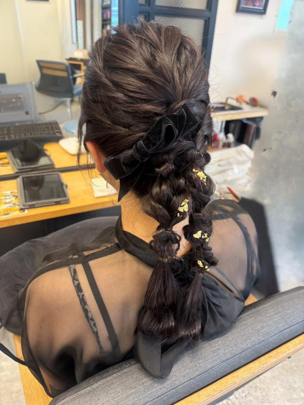 お呼ばれヘアセット