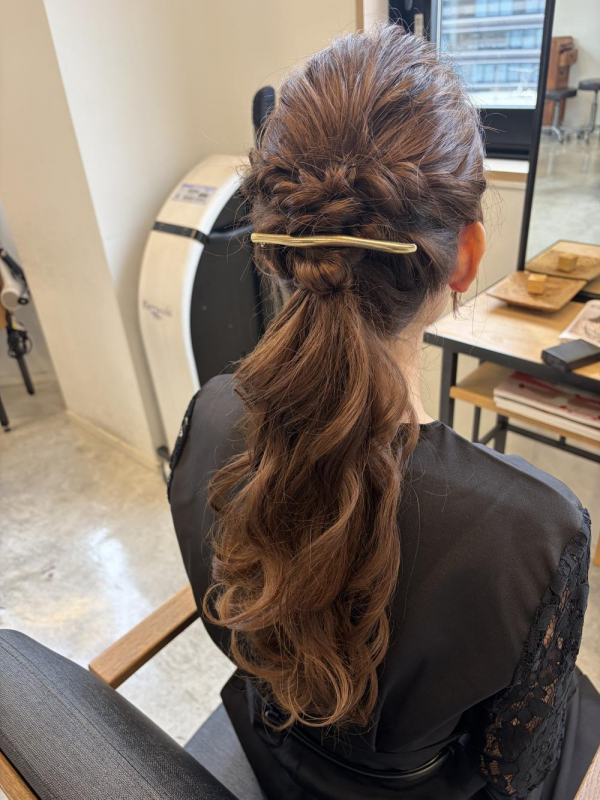 ニュアンスヘアアレンジ